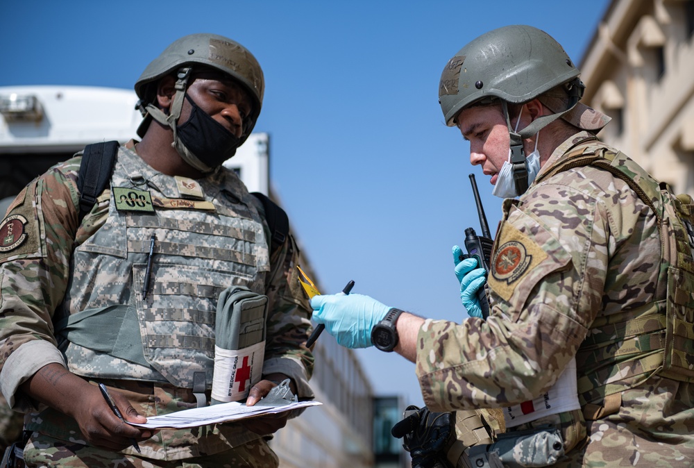 Medics to the call