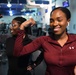 Women's History Month gym imagery