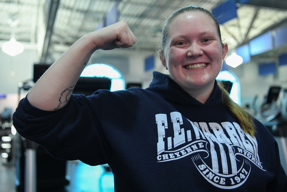 Women's History Month gym imagery