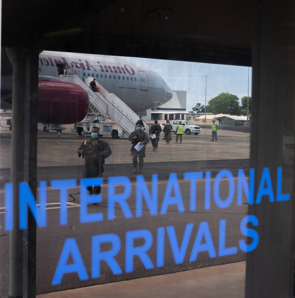 Grizzly Six Arrives in Darwin