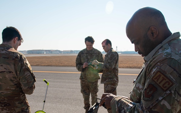 31st OSS Airmen train on contingency response procedures