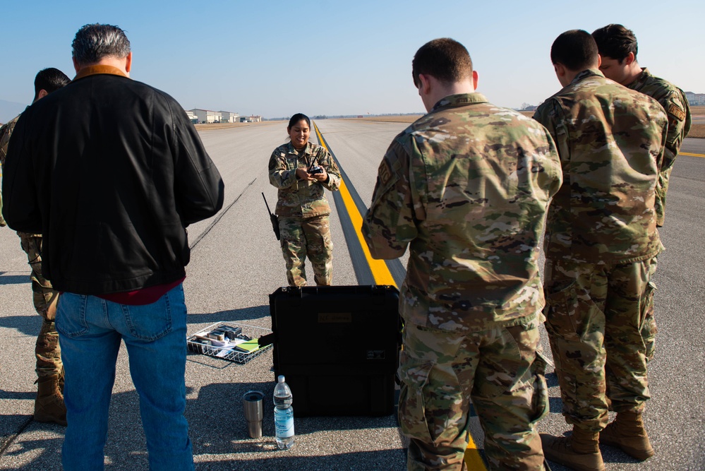 31st OSS Airmen train on contingency response procedures