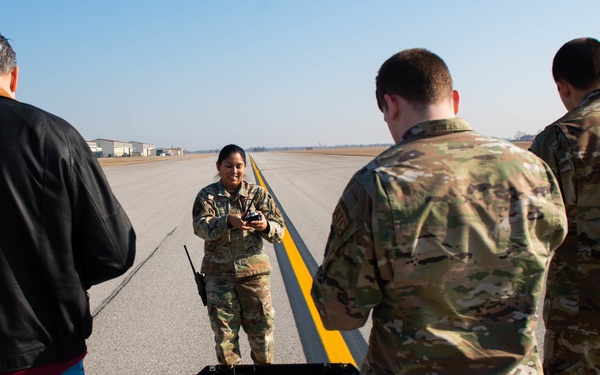 31st OSS Airmen train on contingency response procedures