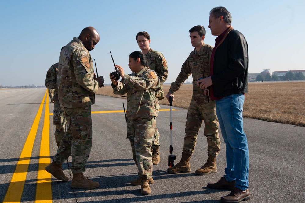 31st OSS Airmen train on contingency response procedures