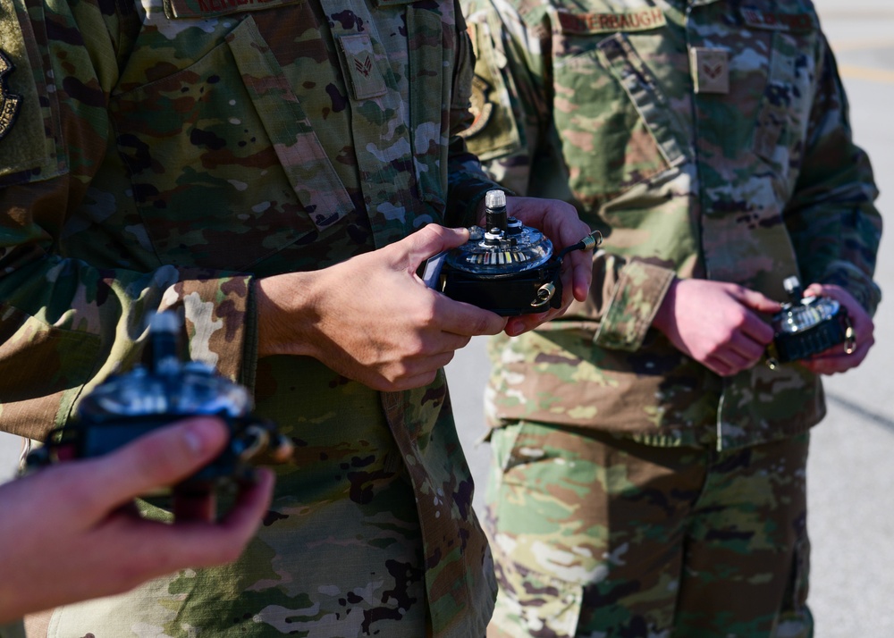 31st OSS Airmen train on contingency response procedures