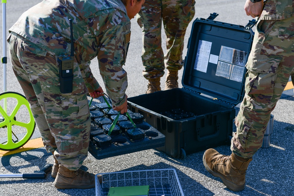 31st OSS Airmen train on contingency response procedures