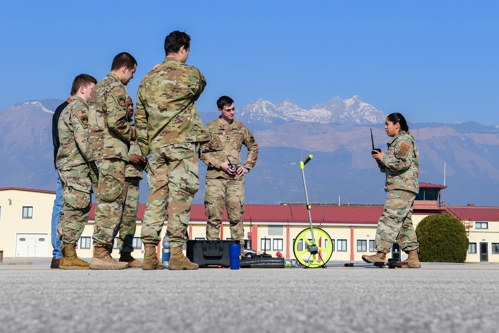 31st OSS Airmen train on contingency response procedures