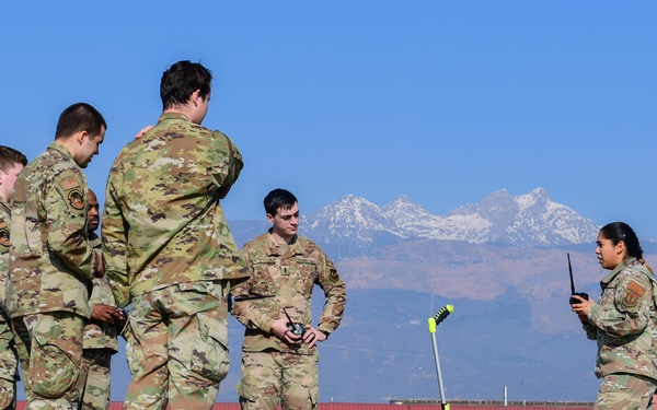 31st OSS Airmen train on contingency response procedures