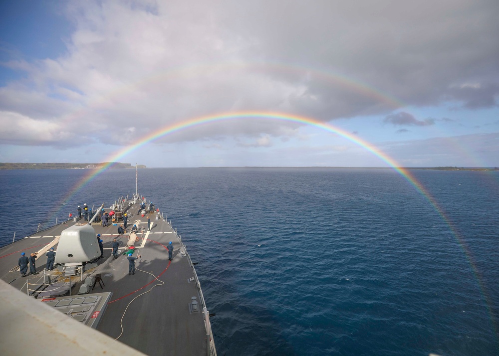 USS Higgins (DDG 76) Conducts Routine Underway Operations