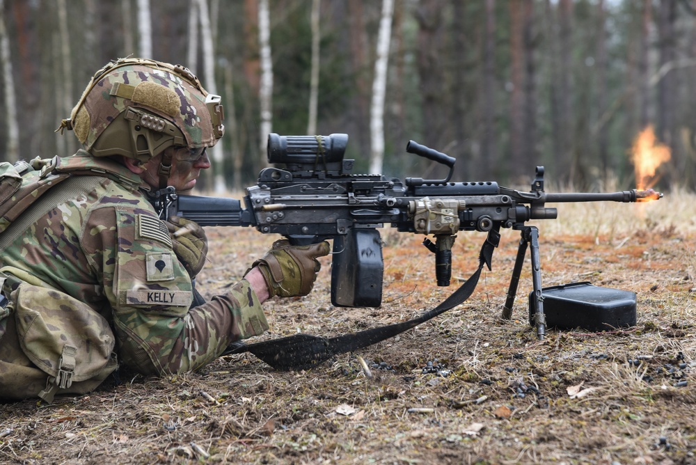 1-503rd, 173rd Airborne Brigade training at Grafenwoehr