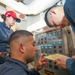 Sailors Inspect Valves During Drill