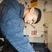 Cryptologic Technician Secures Hatch During Drill