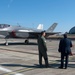Wing invites key leaders to view F-35, F-16 aircraft