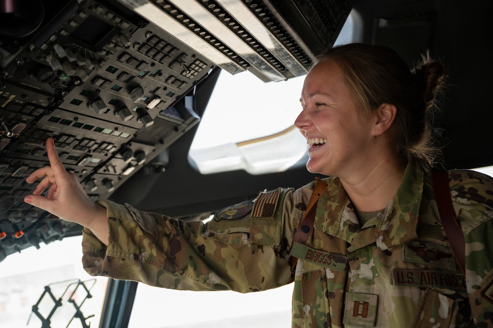 816th EAS transports cargo