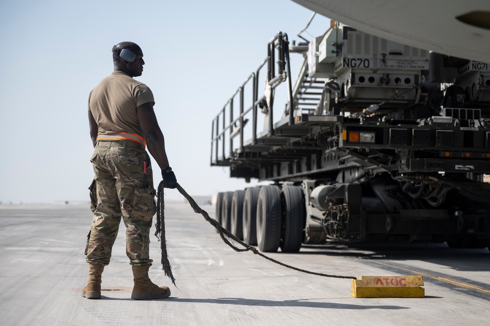 816th EAS transports cargo