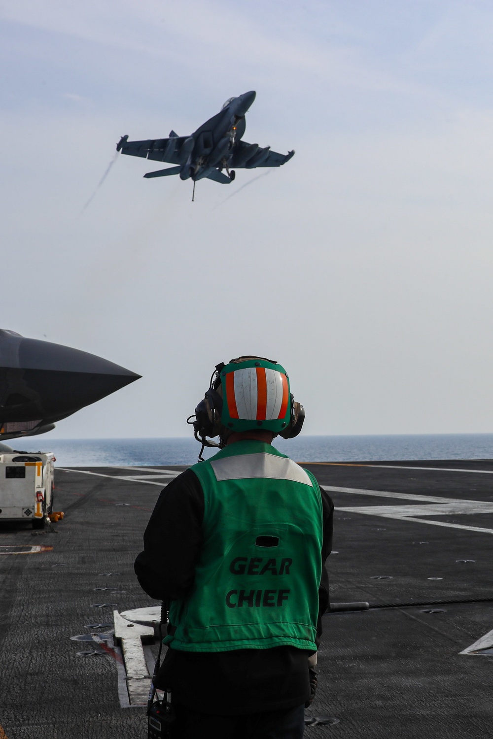 Abraham Lincoln conducts flight operations