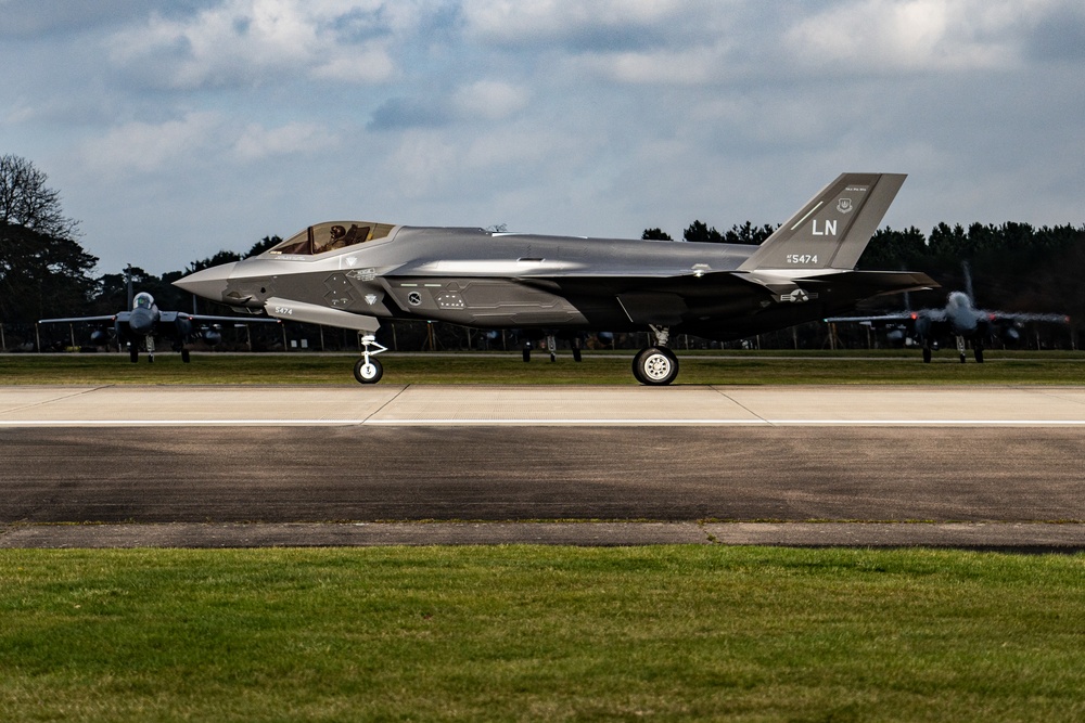 48th Fighter Wing conducts flight operations