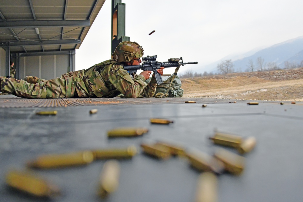 2nd Battalion, 503rd Infantry Regiment, 173rd Airborne Brigade Marksmanship Training