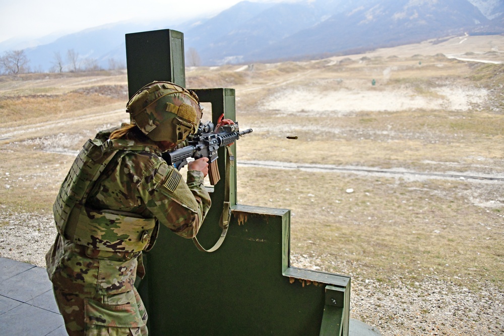 2nd Battalion, 503rd Infantry Regiment, 173rd Airborne Brigade Marksmanship Training