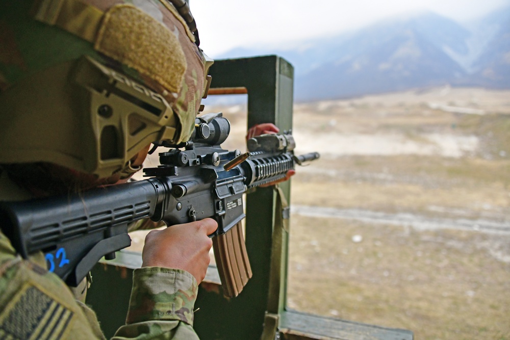 2nd Battalion, 503rd Infantry Regiment, 173rd Airborne Brigade Marksmanship Training