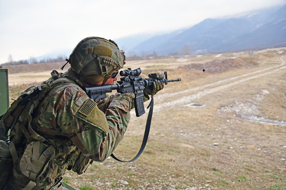 2nd Battalion, 503rd Infantry Regiment, 173rd Airborne Brigade Marksmanship Training