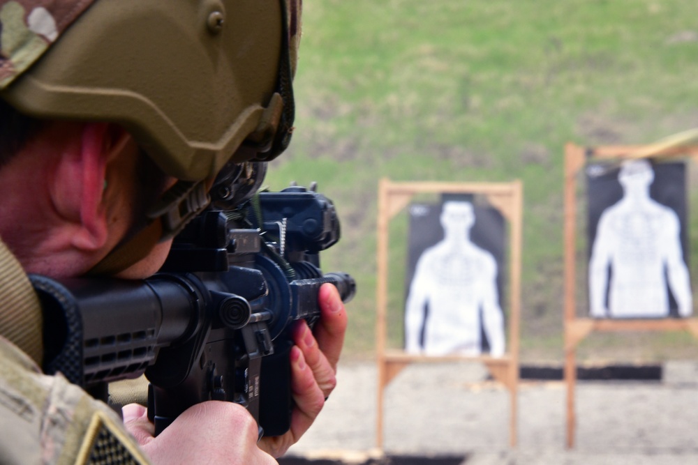 1st Battalion, 503rd Infantry Regiment, 173rd Airborne Brigade Marksmanship Training