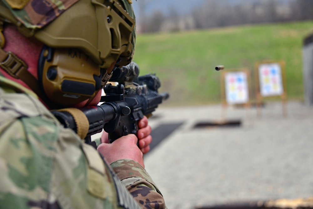 1st Battalion, 503rd Infantry Regiment, 173rd Airborne Brigade Marksmanship Training