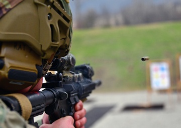 1st Battalion, 503rd Infantry Regiment, 173rd Airborne Brigade Marksmanship Training