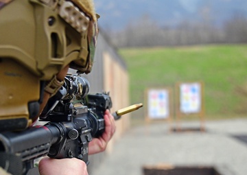 1st Battalion, 503rd Infantry Regiment, 173rd Airborne Brigade Marksmanship Training