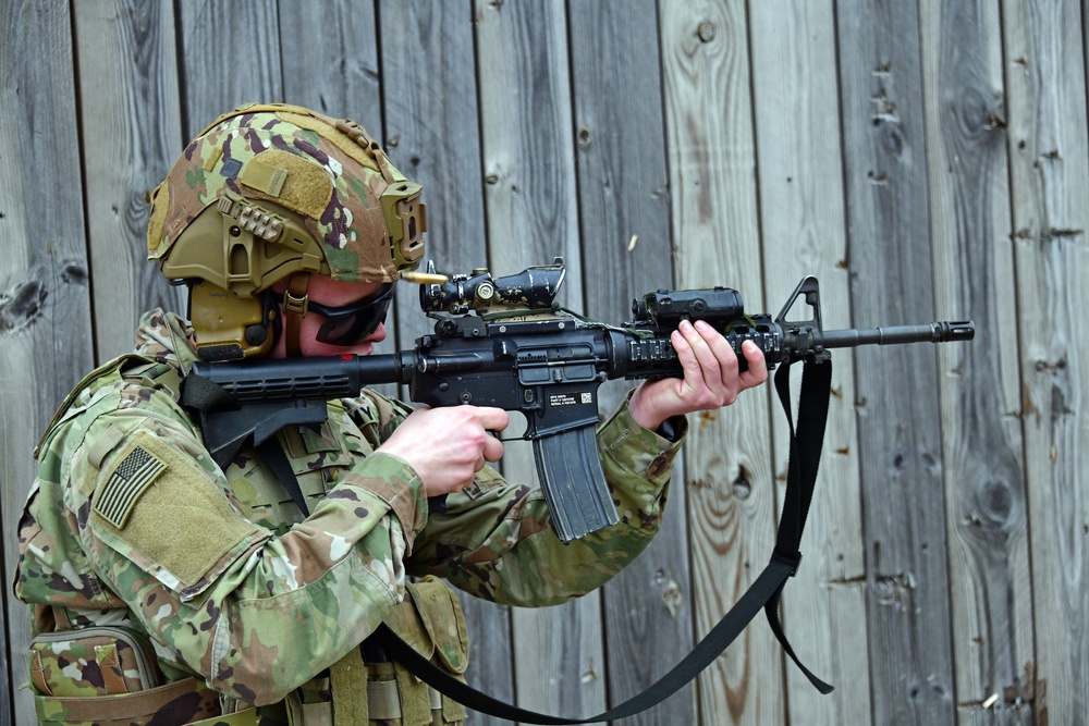 1st Battalion, 503rd Infantry Regiment, 173rd Airborne Brigade Marksmanship Training