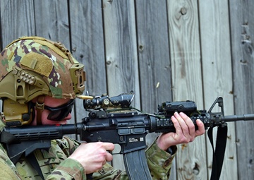 1st Battalion, 503rd Infantry Regiment, 173rd Airborne Brigade Marksmanship Training