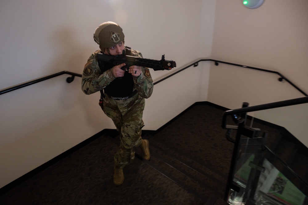 48th Security Forces Squadron conducts active shooter exercise