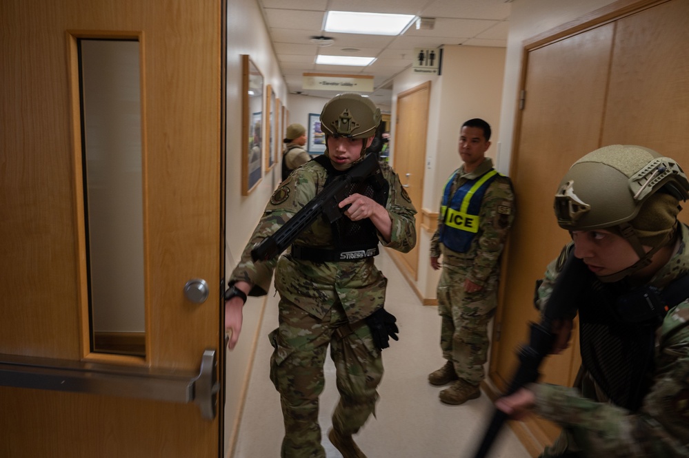 48th Security Forces Squadron conducts active shooter exercise