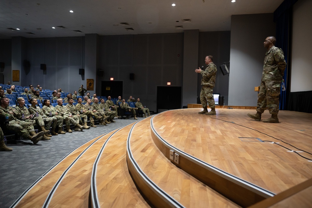 Air Force Reserve Command leadership visits Ali Al Salem Air Base March 11-12, 2022