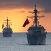 USS Porter (DDG 78) In Formation