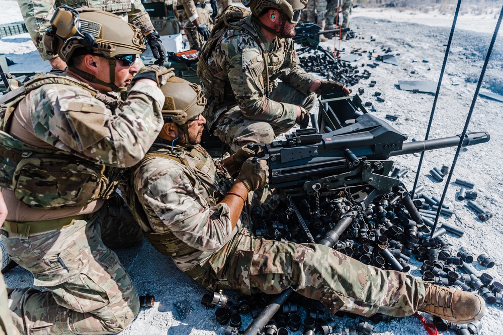 822 BDS Heavy Weapons Training