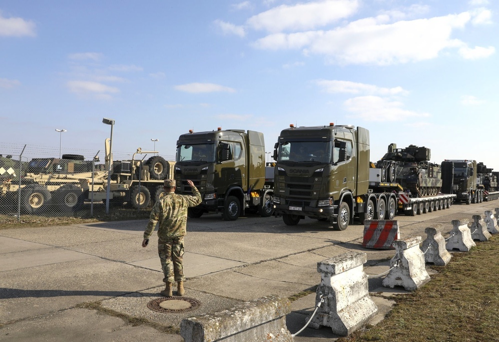 German Heavy Equipment Transport Systems transport U.S. equipment