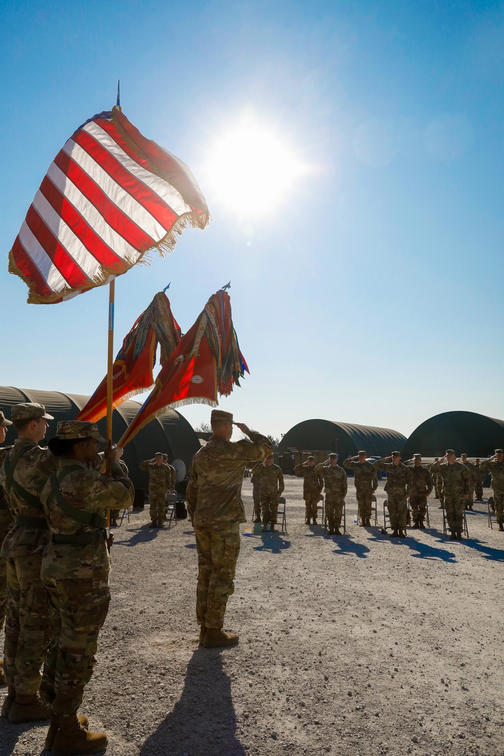 CSM Durgin steps down as 1-5FA command sergeant major