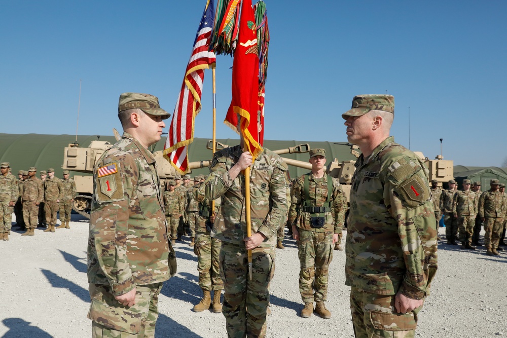 CSM Durgin steps down as 1-5FA command sergeant major