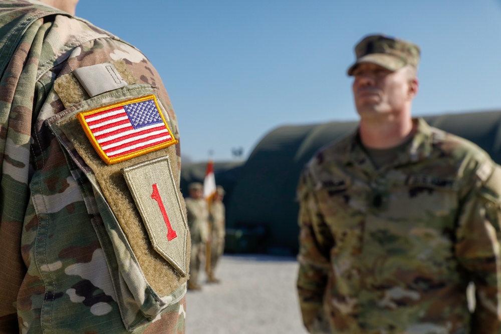 CSM Durgin steps down as 1-5FA command sergeant major