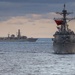 USS Porter (DDG 78) In Formation