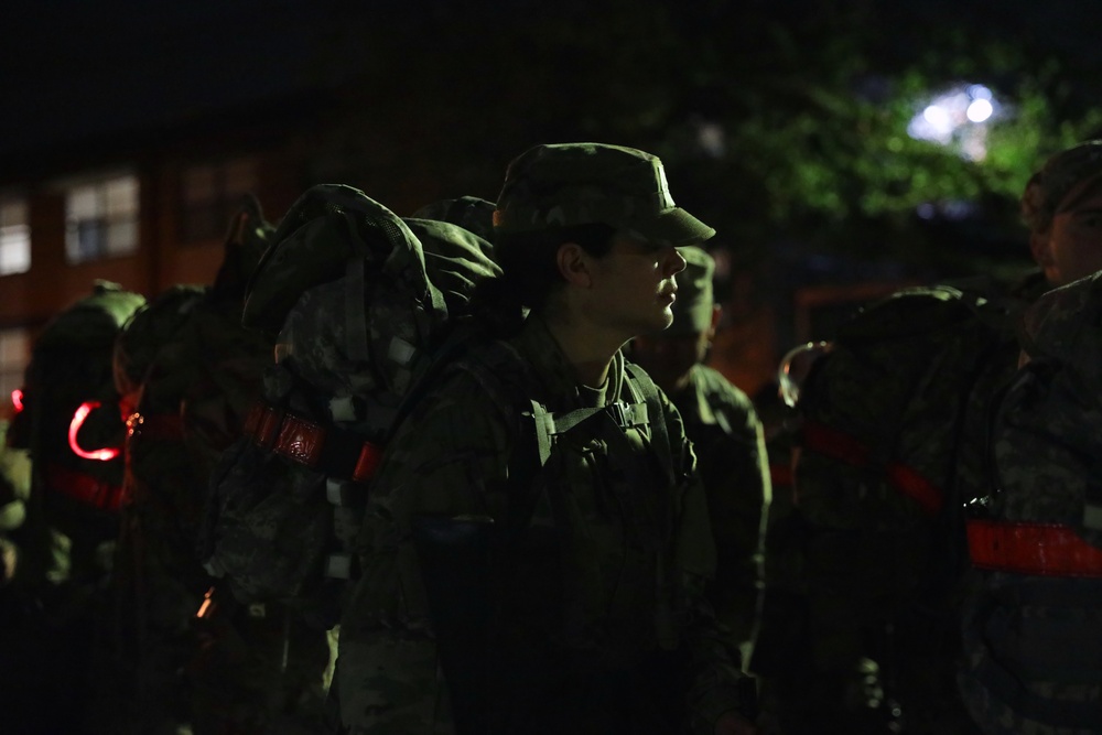 DVIDS - Images - Warrant Officer Candidates step off for ruck march ...