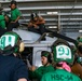 Abraham Lincoln Sailors conduct aircraft maintenance