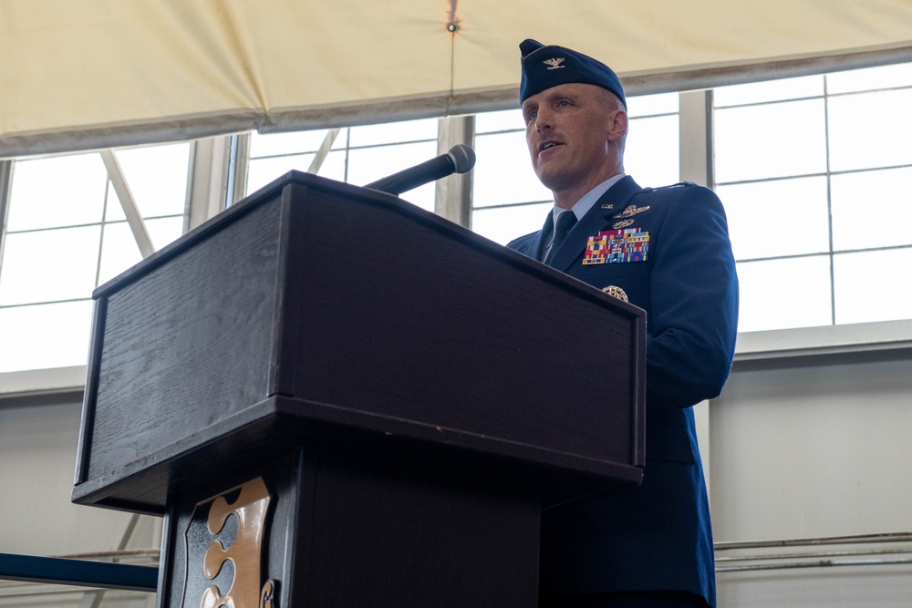 37th Bomb Squadron change of command