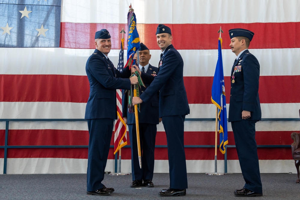 37th Bomb Squadron change of command