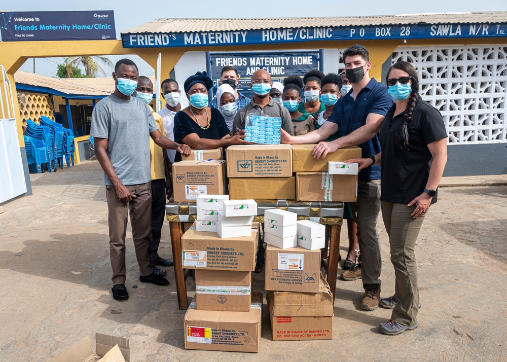 CMSE-Ghana Conducts Humanitarian Assistance in Ghana