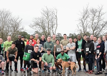 5K gets runners in Irish spirit
