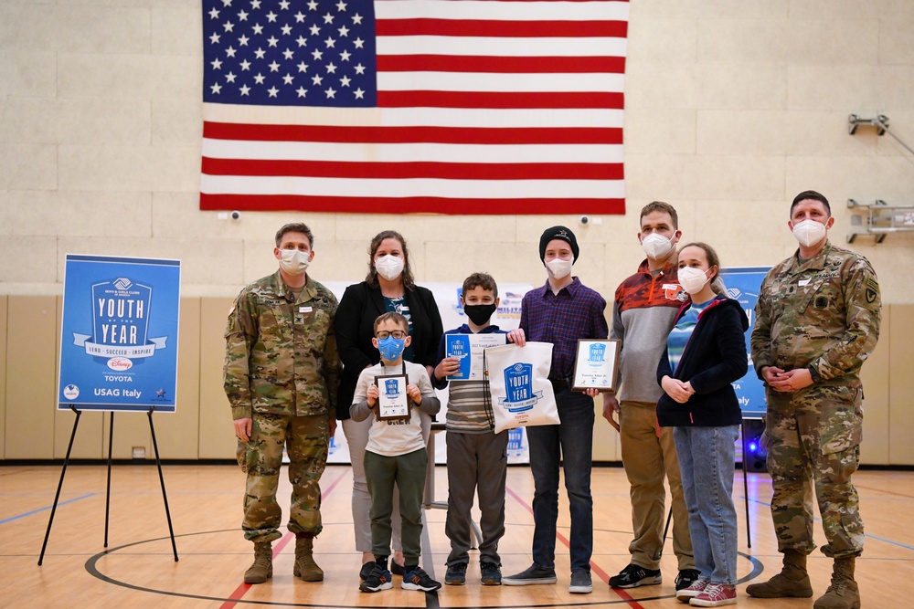 Vicenza Youth Awarded &quot;Youth of the Year&quot; Award