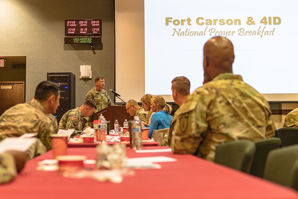 Fort Carson and 4th Inf. Div. National Prayer Breakfast