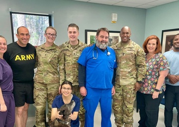 Vet staff recognized on National K9 Veterans Day